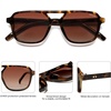 image:imageSOJOS Kids Aviator Polarized Sunglasses for Girls Boys Age 410 SK5618  Unisex design UV400 protection lenses driving outdoor activitiesTortoiseBrown Grading