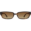 image:imageSOJOS Trendy Retro Rectangle Polarized Sunglasses Womens Men SJ2732  Unisex design UV400 protection lenses driving outdoor activitiesTortoiseBrown Grading