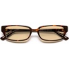 image:imageSOJOS Trendy Retro Rectangle Polarized Sunglasses Womens Men SJ2732  Unisex design UV400 protection lenses driving outdoor activitiesTortoiseOrange
