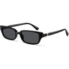 image:imageSOJOS Trendy Retro Rectangle Polarized Sunglasses Womens Men SJ2732  Unisex design UV400 protection lenses driving outdoor activitiesBlackGrey
