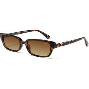 image:imageSOJOS Trendy Retro Rectangle Polarized Sunglasses Womens Men SJ2732  Unisex design UV400 protection lenses driving outdoor activitiesTortoiseBrown Grading