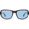 image:imageSOJOS Retro Oversized Polarized Wrap Around Sunglasses for Women Men SJ2728  Vintage 2000s Y2K Wraparound Rounded Rectangle Womens Mens Shades SunniesTortoiseLight Blue
