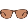 image:imageSOJOS Retro Oversized Polarized Wrap Around Sunglasses for Women Men SJ2728  Vintage 2000s Y2K Wraparound Rounded Rectangle Womens Mens Shades SunniesBrownBrown