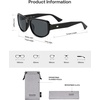 image:imageSOJOS Retro Oversized Polarized Wrap Around Sunglasses for Women Men SJ2728  Vintage 2000s Y2K Wraparound Rounded Rectangle Womens Mens Shades SunniesBlackGrey