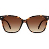 image:imageSOJOS Trendy Square Oversized Polarized Sunglasses Women SJ2682  Retro Womens UV400 ShadesTortoise Frame Brown Grading Lens