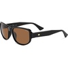 image:imageSOJOS Retro Oversized Polarized Wrap Around Sunglasses for Women Men SJ2728  Vintage 2000s Y2K Wraparound Rounded Rectangle Womens Mens Shades SunniesBlackDark Brown