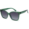 Green Frame Grey Grading Lens