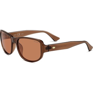 image:imageSOJOS Retro Oversized Polarized Wrap Around Sunglasses for Women Men SJ2728  Vintage 2000s Y2K Wraparound Rounded Rectangle Womens Mens Shades SunniesBrownBrown