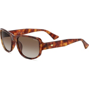 image:imageSOJOS Retro Oversized Polarized Wrap Around Sunglasses for Women Men SJ2728  Vintage 2000s Y2K Wraparound Rounded Rectangle Womens Mens Shades SunniesAmber TortoiseGradient Light Brown