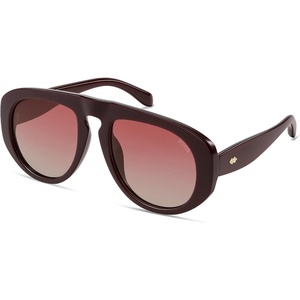 image:imageSOJOS Trendy Oversized Polarized Aviator Sunglasses Womens Mens SJ2725  70s 80s Retro Vintage Shades Big Bold Thick Frame UV Protection TAC Lenses Sun GlassesRedRed