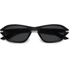 image:imageSOJOS Retro Rectangle Hexagon Sunglasses Womens SJ2759  Trendy design UV400 protection lenses driving outdoor ShadeBlackGrey