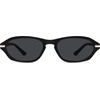image:imageSOJOS Retro Rectangle Hexagon Sunglasses Womens SJ2759  Trendy design UV400 protection lenses driving outdoor ShadeBlackGrey