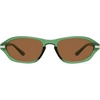 image:imageSOJOS Retro Rectangle Hexagon Sunglasses Womens SJ2759  Trendy design UV400 protection lenses driving outdoor ShadeGreenBrown