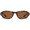 image:imageSOJOS Retro Rectangle Hexagon Sunglasses Womens SJ2759  Trendy design UV400 protection lenses driving outdoor ShadeTortoiseBrown