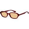 Burgundy/Light Tan