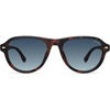 image:imageSOJOS Retro Thick Polarized Aviator Sunglasses for Women Men SJ2715  Vintage 70s Style Pilot Shades UV Protection SunniesTortoiseGradient Blue