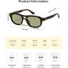image:imageSOJOS Aviator Sunglasses for Women Small Face Ladies Shades SJ2738TortoiseGreen