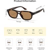 image:imageSOJOS Aviator Sunglasses for Women Small Face Ladies Shades SJ2738Yellow TortoiseBrown