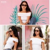 image:imageSOJOS Aviator Sunglasses for Women Small Face Ladies Shades SJ2738Yellow TortoiseBrown