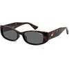 image:imageSOJOS Retro Y2K Nerdy Rectangle Polarized Sunglasses for Women Men SJ2722Dark TortoiseGrey
