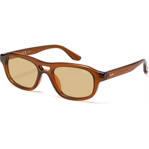 image:imageSOJOS Aviator Sunglasses for Women Small Face Ladies Shades SJ2738Transparent OrangeBright Brown