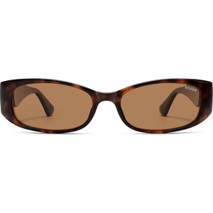 image:imageSOJOS Retro Y2K Nerdy Rectangle Polarized Sunglasses for Women Men SJ2722TortoiseBrown