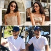 image:imageSOJOS Trendy TR90 Rectangle Polarized Sunglasses Womens Mens SJ3502BlackGrey
