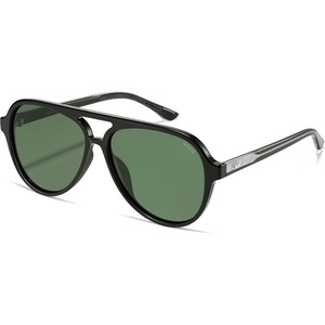 image:imageSOJOS Classic TR90 Polarized Aviator Sunglasses Womens Mens SJ3501BlackGreen