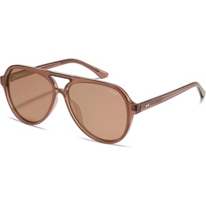 image:imageSOJOS Classic TR90 Polarized Aviator Sunglasses Womens Mens SJ3501BrownBrown
