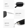 image:imageSOJOS Rectangle Polarized Sunglasses for Women Men SJ1275SilverGrey