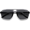 image:imageSOJOS Retro Polarized Aviator Sunglasses for Men Women SJ2718Transparent Grey  Grey