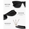 image:imageSOJOS Retro Small Polarized Cat Eye Sunglasses for Women SJ2719Shiny Black  Grey Lens