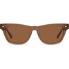 image:imageSOJOS Retro Small Polarized Cat Eye Sunglasses for Women SJ2719Transparent Brown  Brown