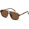 Transparent Brown / Brown
