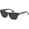 Shiny Black / Grey Lens