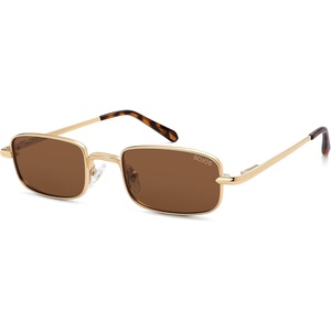 image:imageSOJOS Rectangle Polarized Sunglasses for Women Men SJ1275GoldBrown