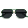 image:imageSOJOS Aviator Sunglasses for Women amp Men Square Polarized Lens SJ2229GreenGrey