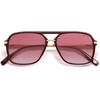 image:imageSOJOS Aviator Sunglasses for Women amp Men Square Polarized Lens SJ2229RedRed
