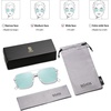 image:imageSOJOS Aviator Sunglasses for Women amp Men Square Polarized Lens SJ2229Transparent FrameSilver Lens
