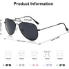 image:imageSOJOS Polarized Aviator Sunglasses for Men Women Classic Vintage SunniesBlack