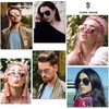 image:imageSOJOS Polarized Aviator Sunglasses for Men Women Classic Vintage SunniesGreen