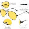 image:imageSOJOS Polarized Aviator Sunglasses for Men Women Classic Vintage SunniesYellow
