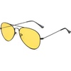 image:imageSOJOS Polarized Aviator Sunglasses for Men Women Classic Vintage SunniesYellow