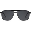image:imageSOJOS Retro Square Polarized Aviator Sunglasses Womens Mens SJ1296BlackGrey
