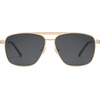 image:imageSOJOS Retro Square Polarized Aviator Sunglasses Womens Mens SJ1296GoldGrey