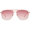 image:imageSOJOS Retro Square Polarized Aviator Sunglasses Womens Mens SJ1296PinkPink