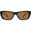 image:imageSOJOS Trendy Y2K Rectangle Polarized Sunglasses for Women SJ2741BlackBrown