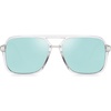Transparent Frame/Silver Lens