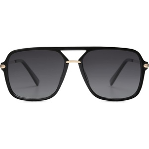 image:imageSOJOS Aviator Sunglasses for Women amp Men Square Polarized Lens SJ2229BlackGrey