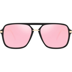image:imageSOJOS Aviator Sunglasses for Women amp Men Square Polarized Lens SJ2229BlackPink